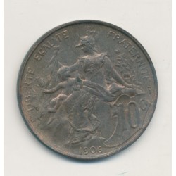 10 Centimes Dupuis - 1906 - bronze - SUP+