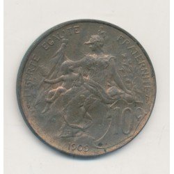 10 Centimes Dupuis - 1909 - bronze - SUP