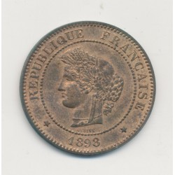 5 Centimes - 1898 A Paris - Cérès - SUP+