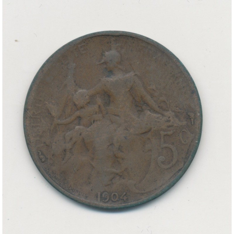 5 Centimes Dupuis - 1904 - bronze - TB