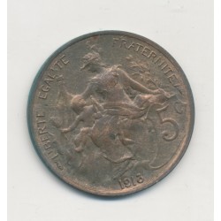 5 Centimes Dupuis - 1913 - bronze - TTB+