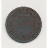 Module 5 Centimes - Visite Impériale à Lille - 1853 - Napoléon III - bronze - B/TB
