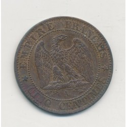 5 Centimes - 1862 A Paris - Napoléon III Tête laurée - TB+ 2