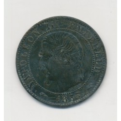 5 Centimes - 1855 A Paris ( chien ) - Napoléon III Tête nue - TB+