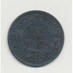 5 Centimes - 1871 K Bordeaux - Cérès - TTB+ 2