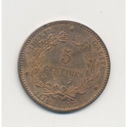 5 Centimes - 1890 A Paris - Cérès - SUP+ 2