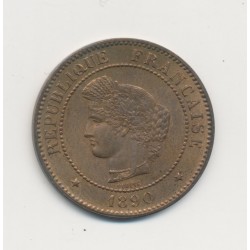 5 Centimes - 1890 A Paris - Cérès - SUP+
