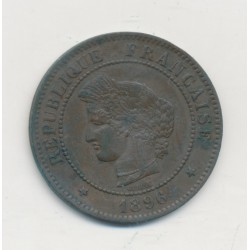 5 Centimes - 1896 A Paris ( faisceau) - Cérès - TTB
