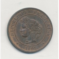 5 Centimes - 1897 A Paris (torche) - Cérès - SUP+