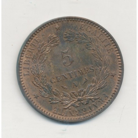 5 Centimes - 1897 A Paris (torche) - Cérès - SUP+