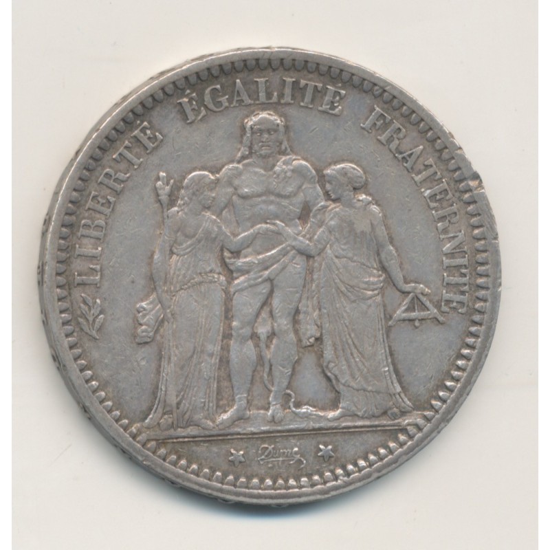 5 Francs Camélinat - 1871 A Paris - Trident