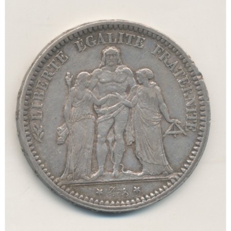 5 Francs Camélinat - 1871 A Paris - Trident