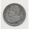 Vatican - 1 Lire 1866 R - Pie IX - TB