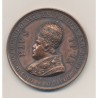 Médaille - Pius IX - apostolic et seniors - cuivre - 42mm - SUP