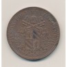 Vatican - 5 Baiocchi - 1849 R Rome - Pius IX - TTB+