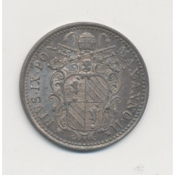 Vatican - 10 Baiocchi - 1847 R Rome - Pie IX - SUP
