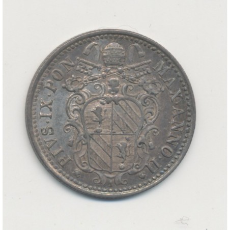 Vatican - 10 Baiocchi - 1847 R Rome - Pie IX - SUP