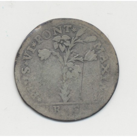 Vatican - Grosso 1778 Bologne - Pie VI - TB