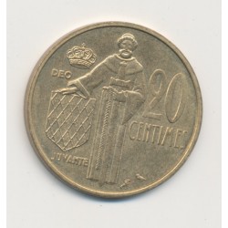 Monaco - 20 centimes 1962 - Rainier III - TTB+