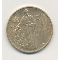 Monaco - 50 centimes 1962 - Rainier III - TTB+