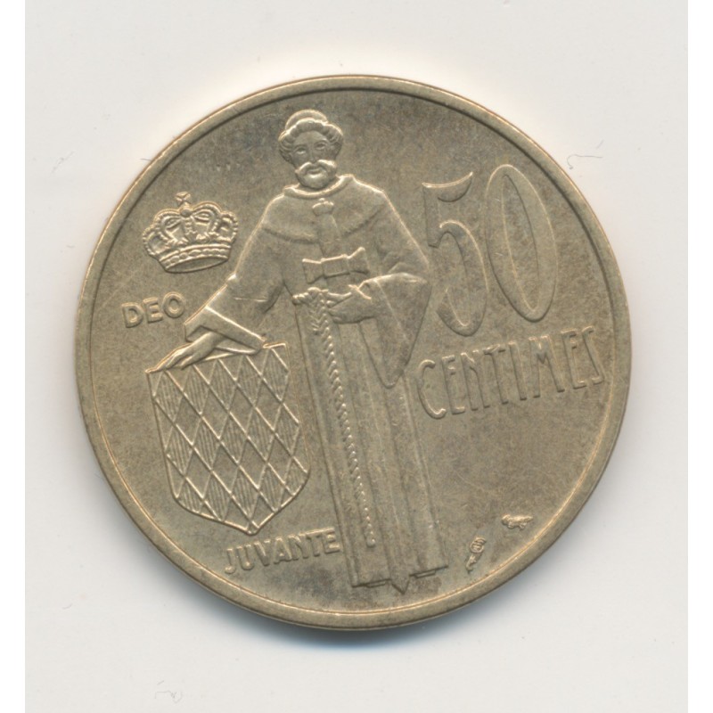 Monaco - 50 centimes 1962 - Rainier III - TTB+