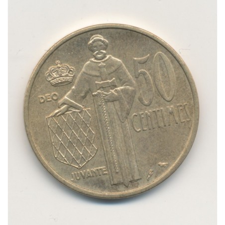 Monaco - 50 centimes 1962 - Rainier III - TTB+