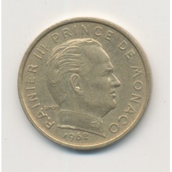 Monaco - 10 centimes 1962 - Rainier III - TTB+ 2