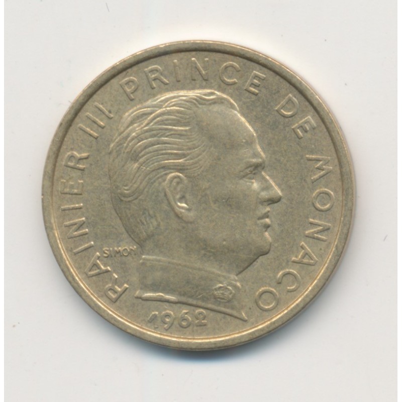 Monaco - 10 centimes 1962 - Rainier III - TTB+