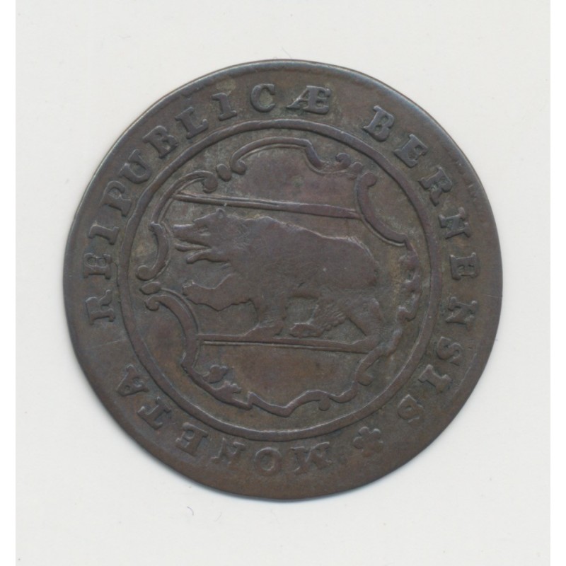 Suisse - 1 Kreuzer 1794 - Canton de Berne - billon - TB