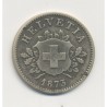 Suisse - 10 Centimes ( rappen ) - 1873 B Berne - TTB