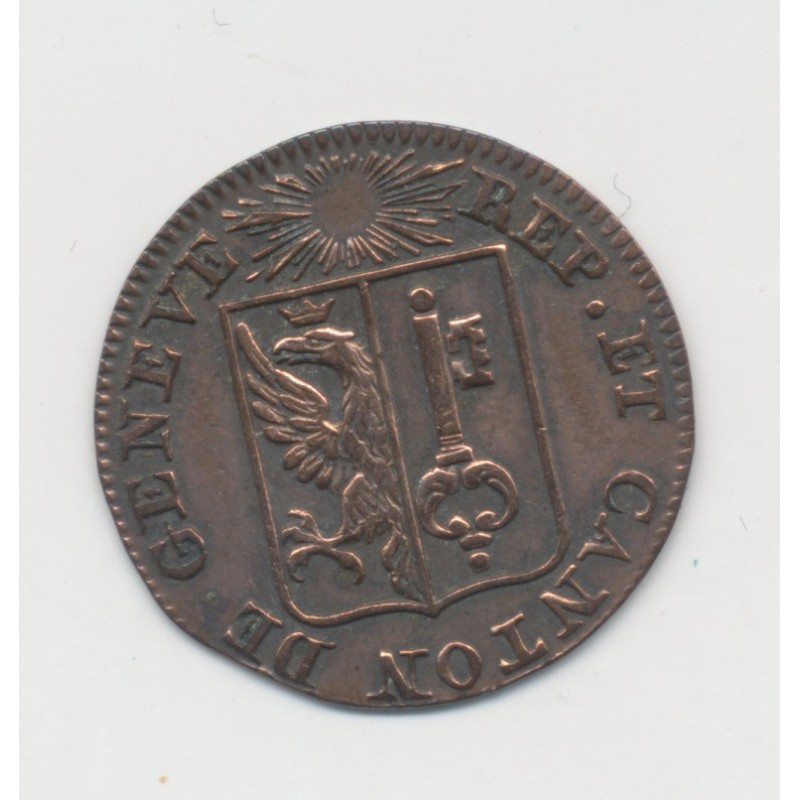 Suisse - 1 Sol 1825  - République de Genêve - TTB+
