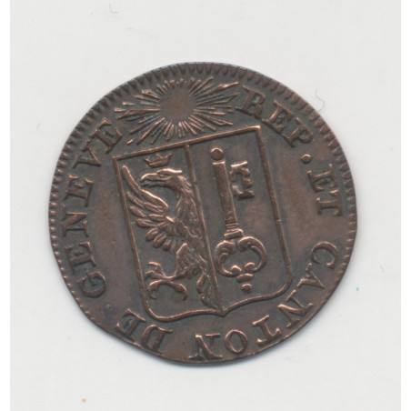 Suisse - 1 Sol 1825  - République de Genêve - TTB+