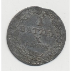 Suisse - 1batzen/10 Rappen 1807 - Canton de Lucerne - TTB 2