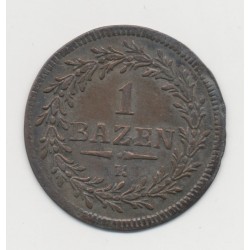Suisse - 1 batzen 1814 R - Saint-Gall - TTB+ 2