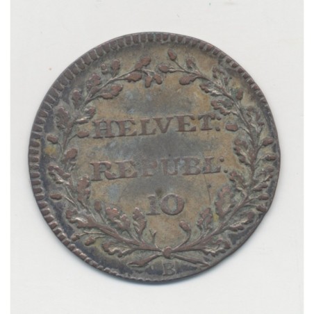 Suisse - 1 batzen 1799 - république helvétique - TB