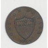 Suisse - 2 1/2 Rappen 1809 - Canton de Vaud - billon - TTB