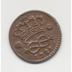 Italie - 2 Denari 1781 Turin - Sardaigne - cuivre - TTB 2
