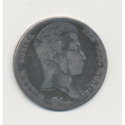 Hollande - 1/2 Gulden 1822 Utrecht - Guillaume 1er - B/TB