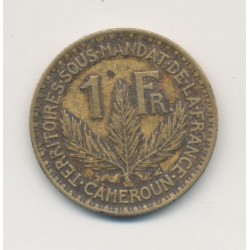 Cameroun - 1 Franc 1926 - bronze-alu - TTB