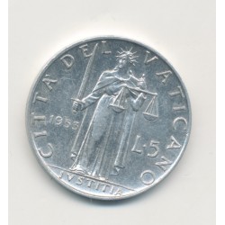 Vatican - 5 Lire 1953 - Pie XII - alu - SUP+ 2