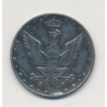 Pologne - 20 Fenigow 1917 - administration Allemande - fer - TTB