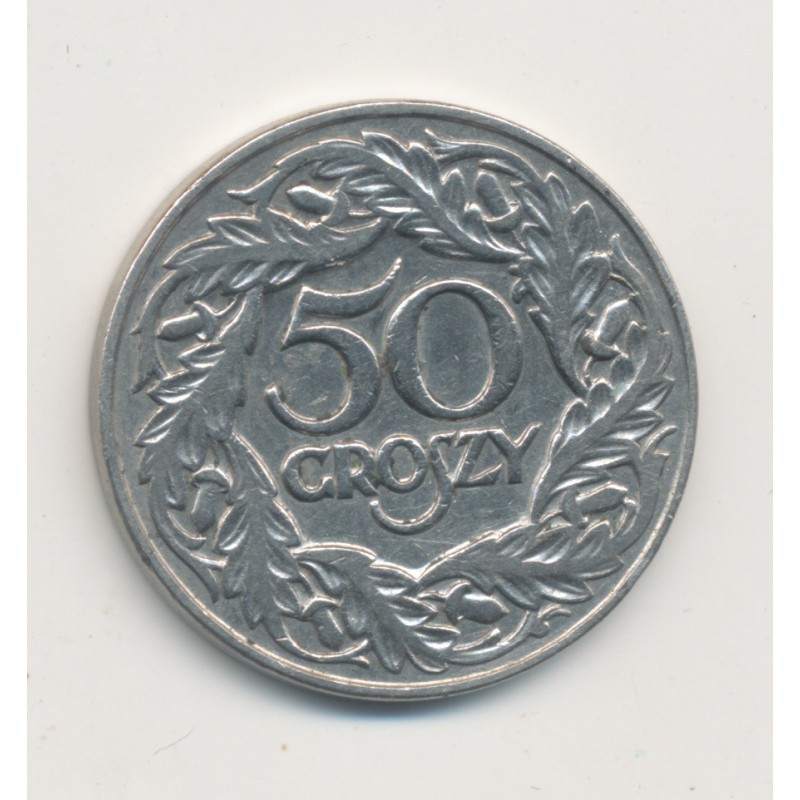 Pologne - 50 Groszy 1923 - Varsovie - SUP