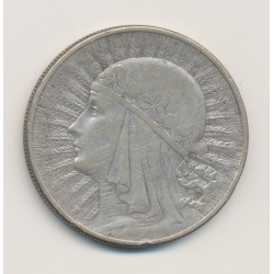 Pologne - 10 Zloty 1932 - Reine Jadwiga - TTB