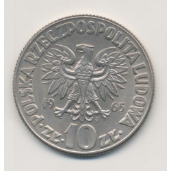 Pologne - 10 Zloty 1965 - TTB+ 2