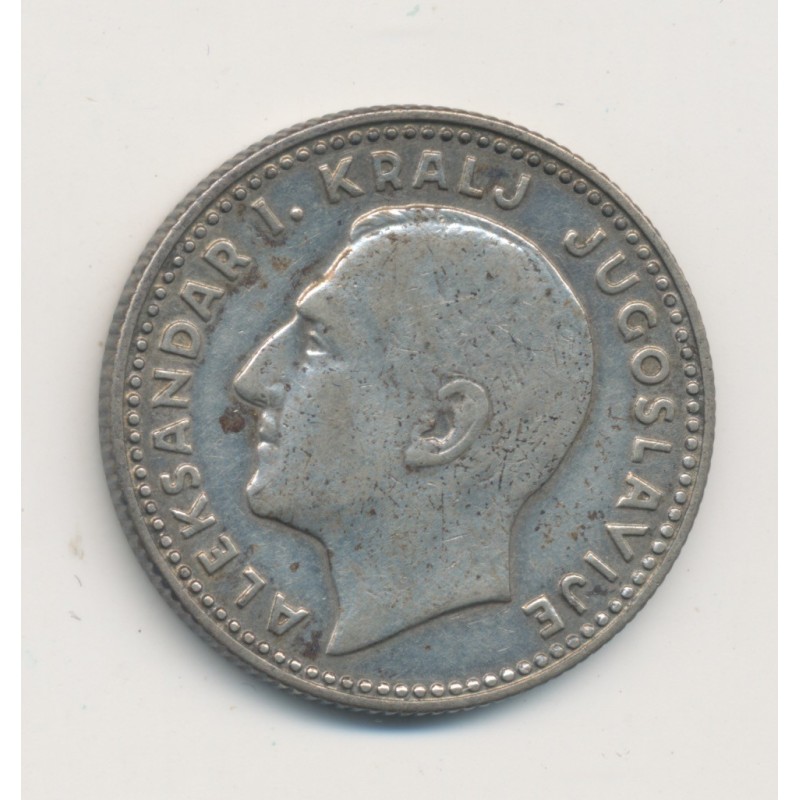 Yougoslavie - 10 Dinars 1931 - Alexandre 1er - Londres - argent - TTB