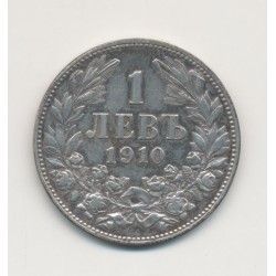 Bulgarie - 1 Leva 1910 - Ferdinand I - argent - TB/TTB 2