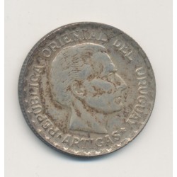 Uruguay - 50 centesimos 1943 S Santiago - argent - TTB 2
