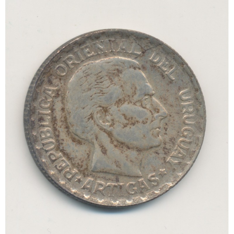 Uruguay - 50 centesimos 1943 S Santiago - argent - TTB