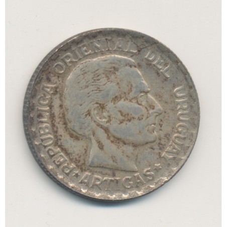 Uruguay - 50 centesimos 1943 S Santiago - argent - TTB