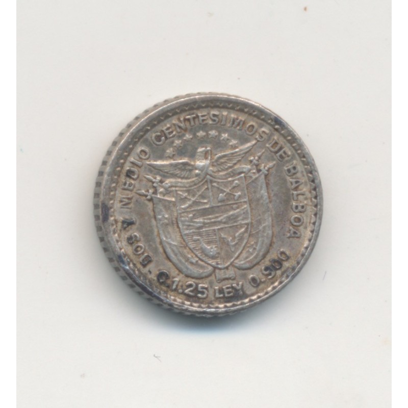 Panama - 2 1/2 Centesimos 1904 - argent - TTB